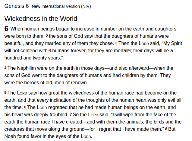 sons of God in the Bible